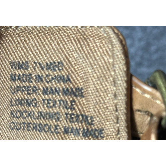 MUDD Boots Womens 7.5M Brown Tan Wallflower Ankle Buckle Western Cowgirl Y2K 90s - Picture 3 of 11